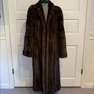 Henry Sylvester designed Mahogany mink coat